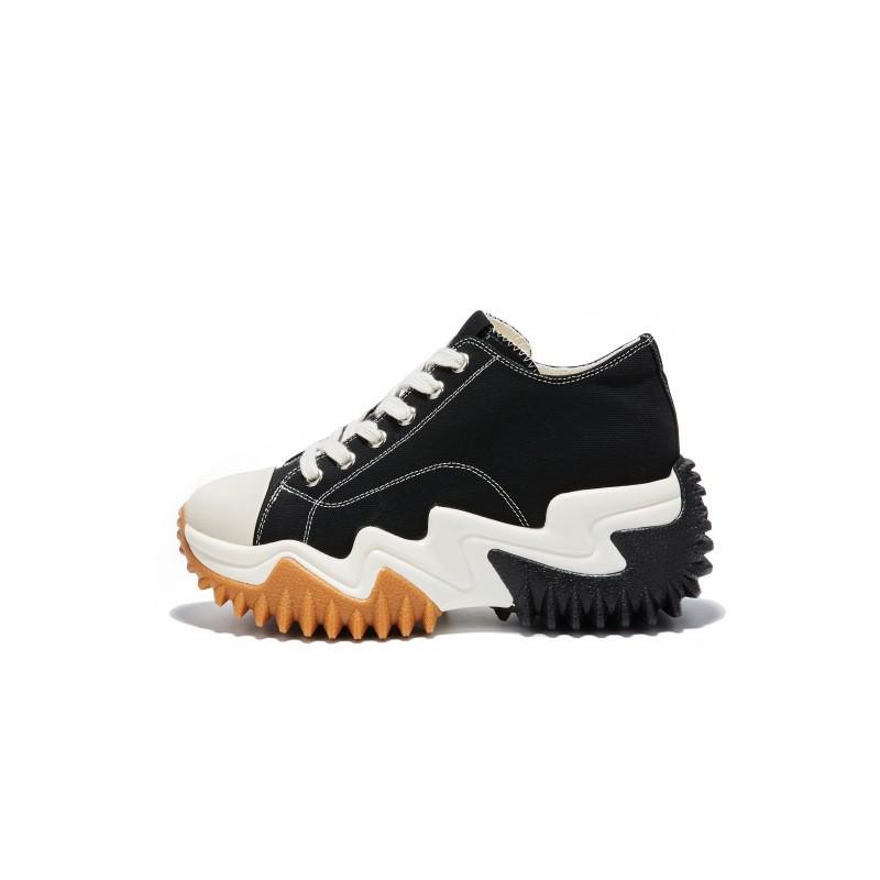 Women's 2024 Autumn High-Top Platform Canvas Sneakers - Thick-Soled, Casual, Versatile & Trendy