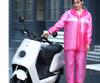 Women's Long Raincoat & Pants Set - Stormproof, Waterproof, Split Style for Electric Vehicles