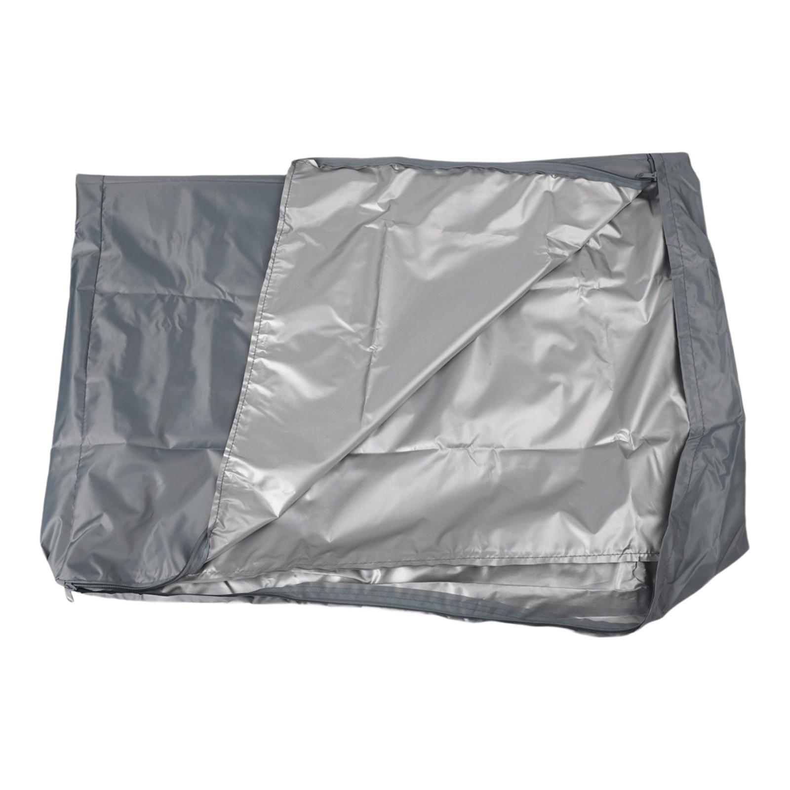 Wasserdichte und maschinenwaschbare Abdeckung für Outdoor-Katzen- und Hundebetten 102*69*10cm gray