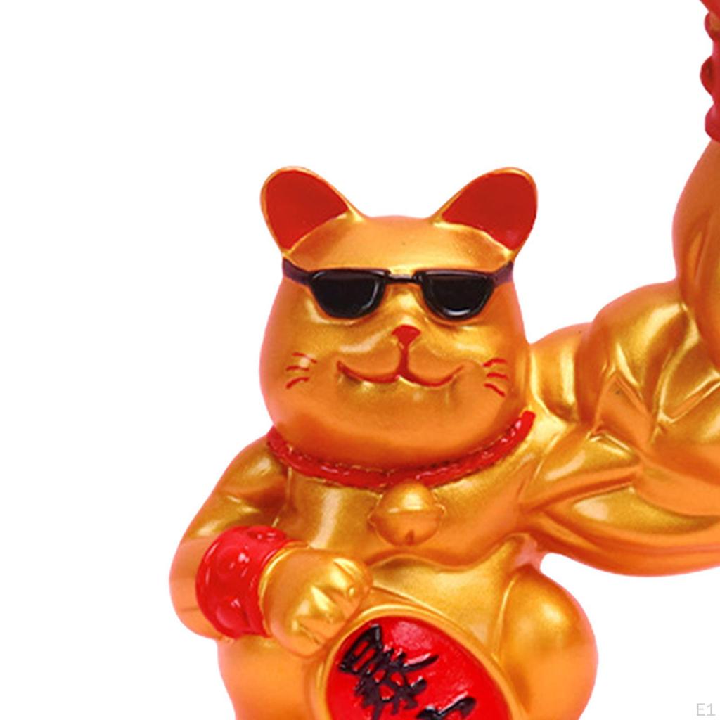 Figurine Feng Shui Strong Muscle Ornaments Brings Shopwindow Office Desk Top Wealth Sculpture