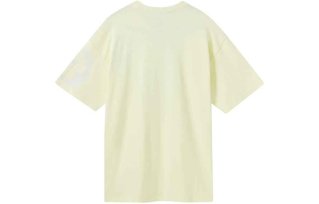 Nike X Naomi Osaka T Shirts Men's Coconut Milk Crew Neck Moderate Straight Fit DX2043-113