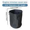 Trimmer Cover Heavy Duty Dustproof Adjustable Foldable Accessories Edger Brush Cutter Trimmer Cover For Pathway Driveway Patio