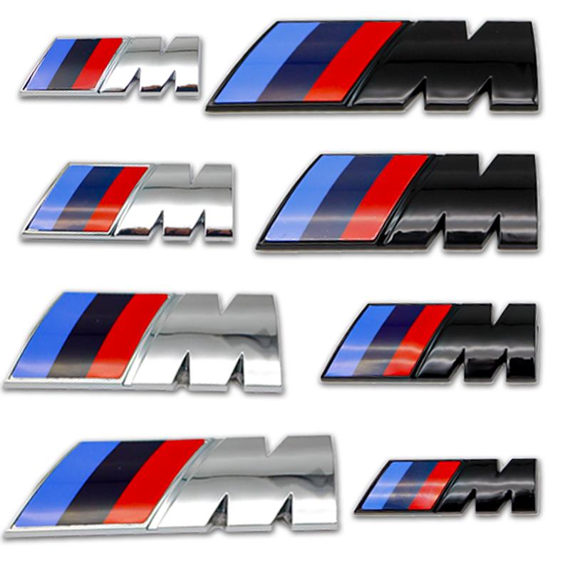 ABS 3D Car Fender Side Emblem Rear Trunk Badge M Logo Sticker For BM M M3 M5 M6 X3 E46 E90 F30 G20 E36 E34 X6 G20 Accessories