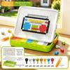 DIY Set Pilz-Steckpuzzle Spielzeug 3D Pilz-Nagel Puzzle Spielzeug 3D Puzzle Spielzeug Jungen Mädchen
