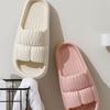 Hausschuhe Damen Sommer Zuhause Rutschfest Badezimmer Bad Paar Dicke Sohle Zuhause Herren Sandalen Innen- und Außenbereich