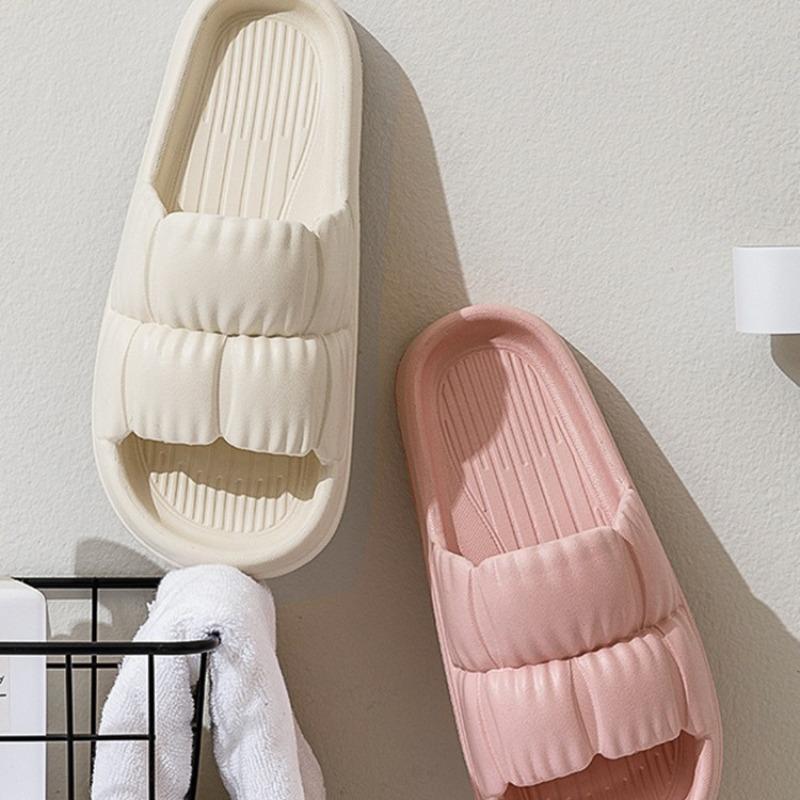 Hausschuhe Damen Sommer Zuhause Rutschfest Badezimmer Bad Paar Dicke Sohle Zuhause Herren Sandalen Innen- und Außenbereich