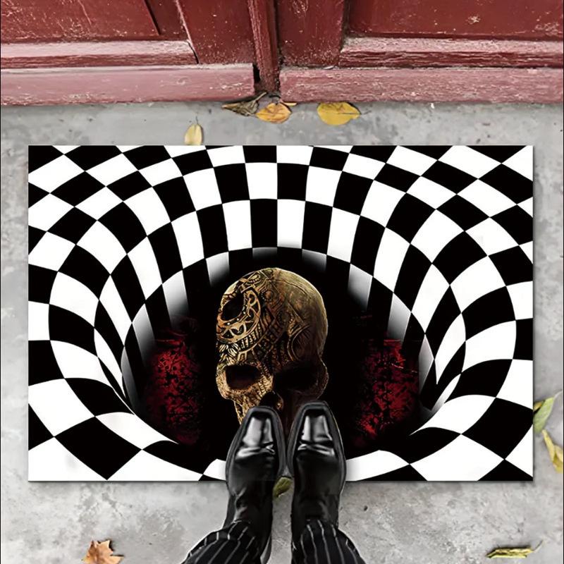 Halloween Diatom Mud Anti-Slip Bath Mat – Water-Absorbent, Dirt-Resistant for Bathroom & Toilet
