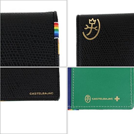 CASTELBAJAC RAINBOW Long Wallet 079614 Black