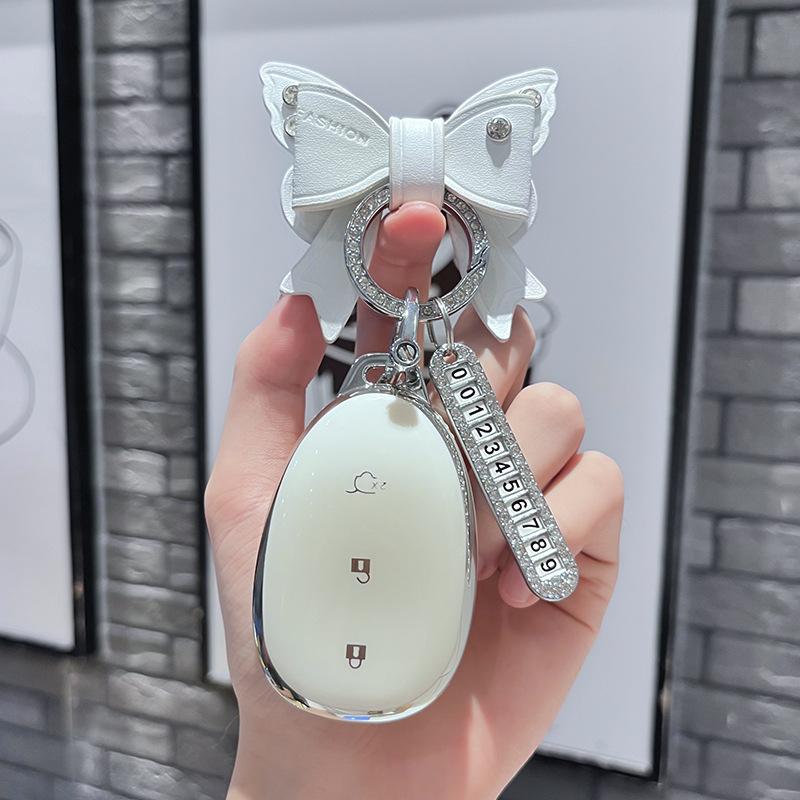 Tpu Car Remote Key Case Cover Protect Shell Fob For Changan Qiyuan A07 A05 A06 Q07 Q05  Accessories