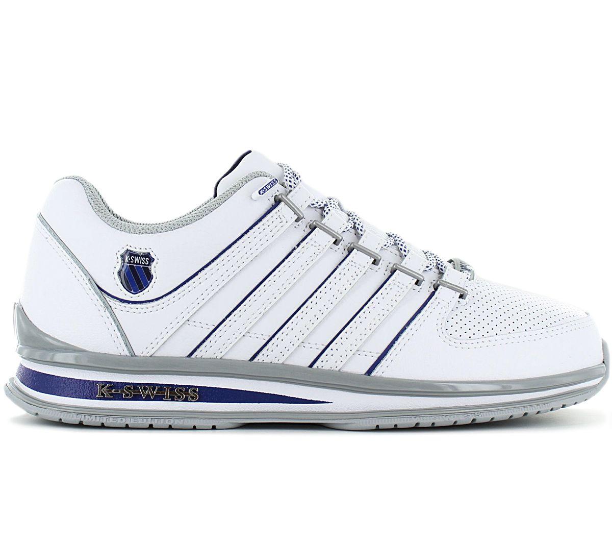 

K-Swiss Rinzler Leather - Мужская обувь кожаная белая 01235-197-M ОРИГИНАЛ