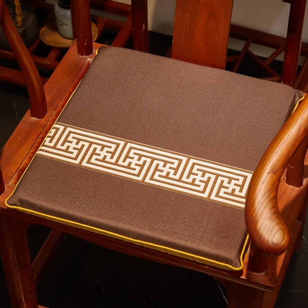 Redwood Sofa Cushion Thickened Seat Pad for Chinese Dining Chair Solid Wood Furniture Armchair