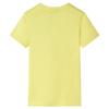 T-shirt pour enfants jaune 92/104/116/128/140
