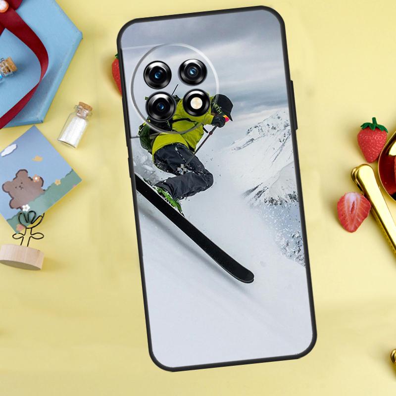 Ski Neige Snowboard Hülle Für OnePlus 13R 12R 13T 15 13 12 11 10 9 10R 10T 8T Nord 5 CE 4 2 3 Lite N20 N30 Cover
