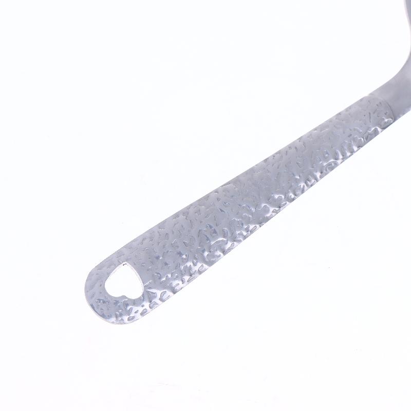 Stainless Steel Short Handle Soup Spoon Leaky Restaurant Shared Vegetable Spoon Household Rice Vermicelli Spoon Flour Spoon