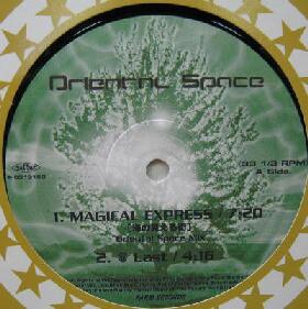 12inch Record ORIENTAL SPACE - Magical Express AE46179BAE46180 Farm Records 2003 Japan Dance & Electronica Used