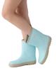 Beams School Rain Boots with Reflective for Boys and Size 23 Tape, Waterproof, Girls, 143548, Sax,