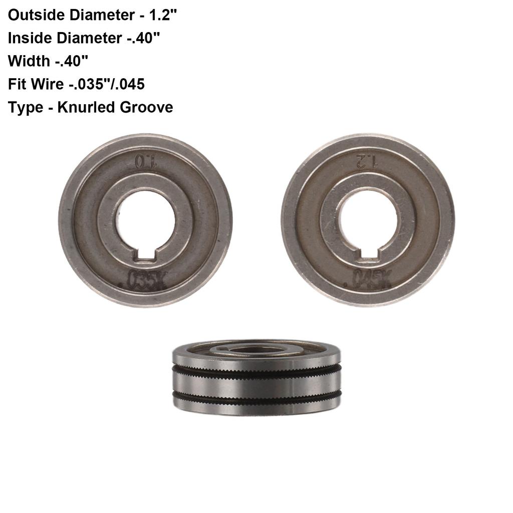 For MIG Welder 2 Shield Welding Press Roller Groove Wire Feeder