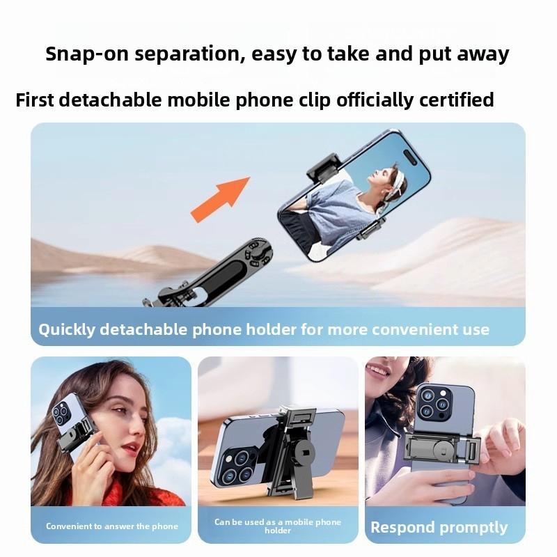 DJI Pocket 3 Insta360 3 In 1 Selfie Stick Tripod Camera Accessories Phone Mount for Action Cameras 7