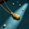 National Style Accessory Pixiu Pendant Necklace, Niche Design, Simple, Daily Wear, Sweater Chain for Men and Women