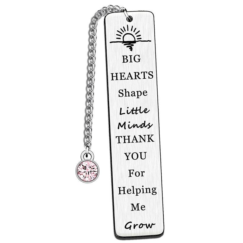 

Подвеска из листа из нержавеющей стали, закладка для книг, подарок учителю, ученику, закладка для чтения, учебные принадлежности, подарок на день учителя