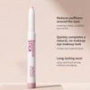 Zephoco Nude Pink Silky Eyeshadow Pencil: Fine Shimmer, Highly Pigmented, Versatile for Day and Night.