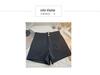 2024 Summer Korean Design High-Waisted Black A-Line Wide-Leg Pants
