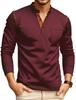 Casual Long-sleeve Polo with Chest Pocket, Stylish Wear.