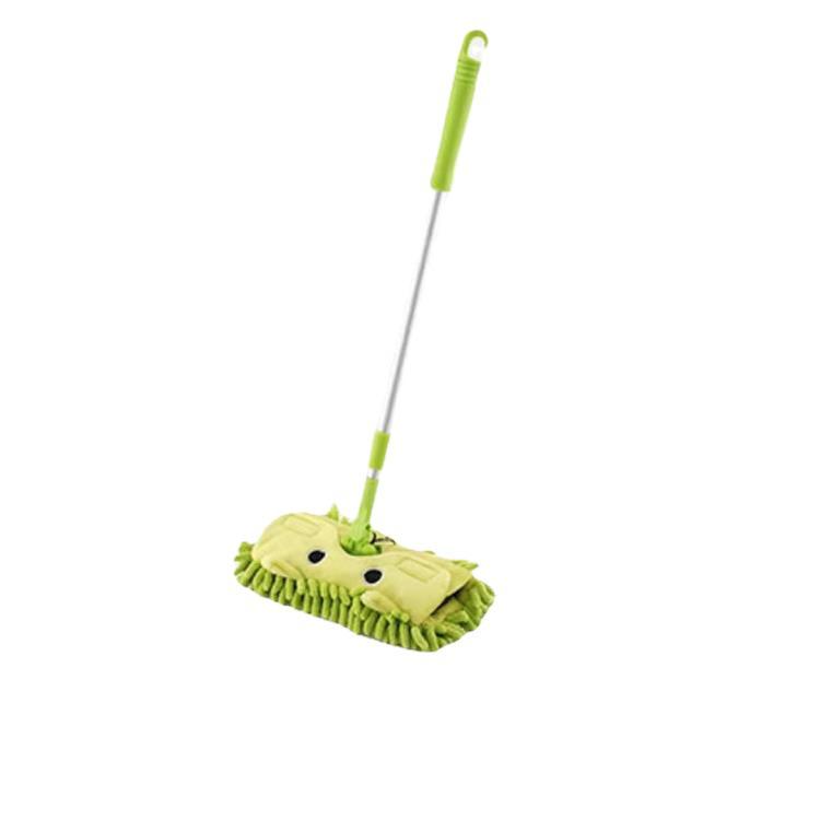 Kids' Mini Cleaning Set: Broom, Dustpan & Mop Toy for Playhouse or Kindergarten