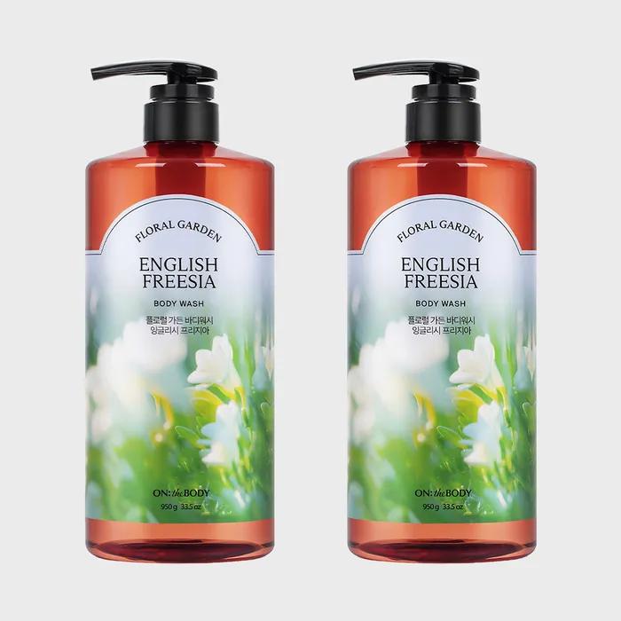 On the Body_On the Body Floral Garden Body Wash 950g Freesia X 2