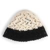 Universal Chemistry Wave Knit White-Black Bucket Hat