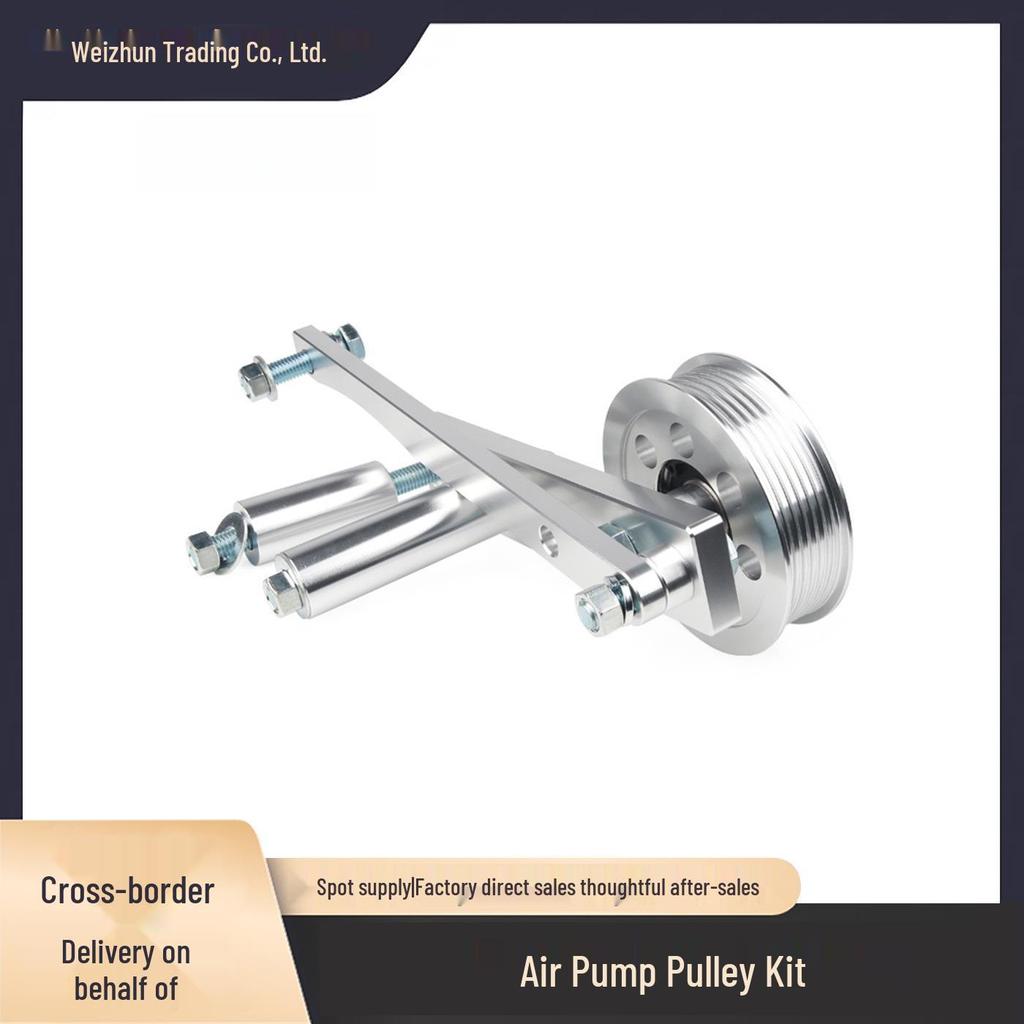 Aluminum Offroad Smog Pump Pulley Kit for 85-91 Corvette