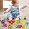 Montessori Children's Fine Motor Training Greedy Insects Fruit Threading Bead Beads Baby Puzzle Early Education Toys