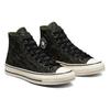 Converse Chuck Taylor All Star 1970s Rock Texture Jacquard Comfortable Versatile High-Top Canvas Shoes Unisex Sneakers Black Green A01405C
