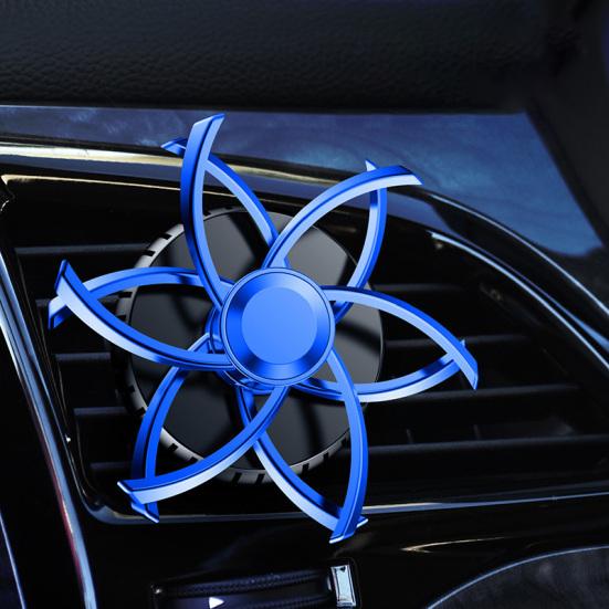 Ventilatore Profumo Auto Design Uso a Lunga Durata Rotante per Bocchetta Aria Auto Aromaterapia per ATV