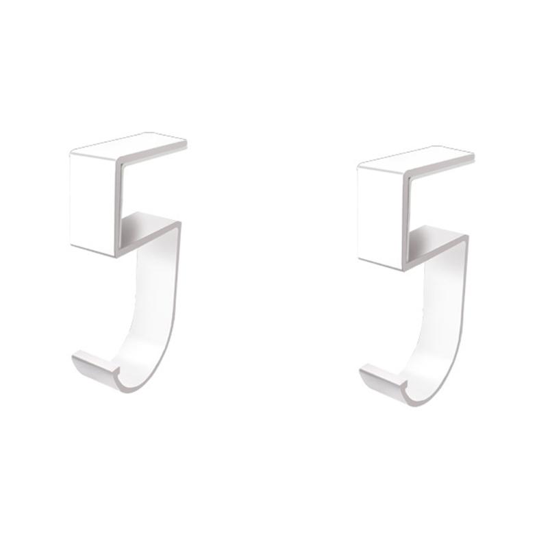  Premium Aluminum Multipurpose Holder Waterproofed Desk Mounted Utility Hook