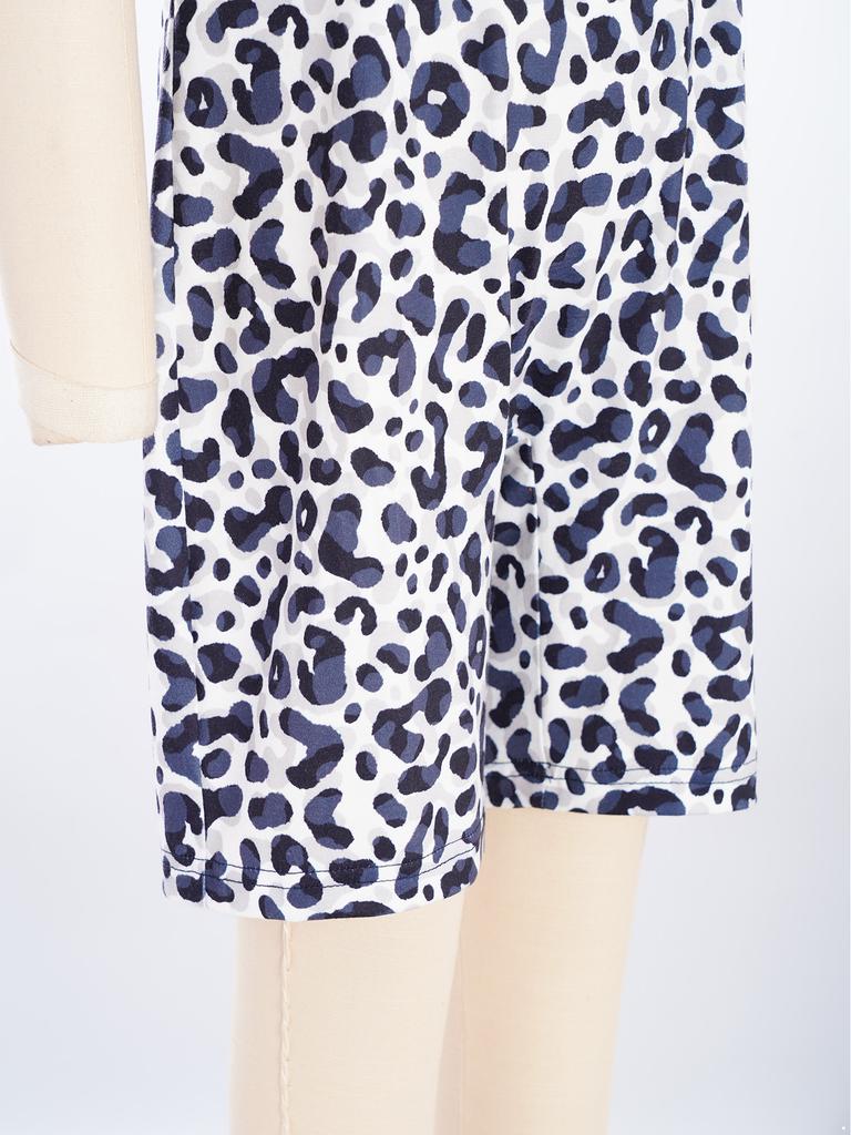 Mono Adorable Estampado Adaptativo para Niños con Necesidades Especiales Cuello Redondo Manga Corta Anti-rozaduras