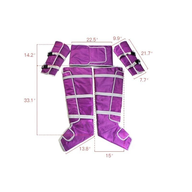 Travel/Outdoor Portable Massager - Electric Air Compression Socks for Leg Foot Detox