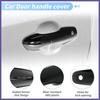 Door Handle Cover Protector for Toyota Camry Corolla 19-2025 Glossy Black