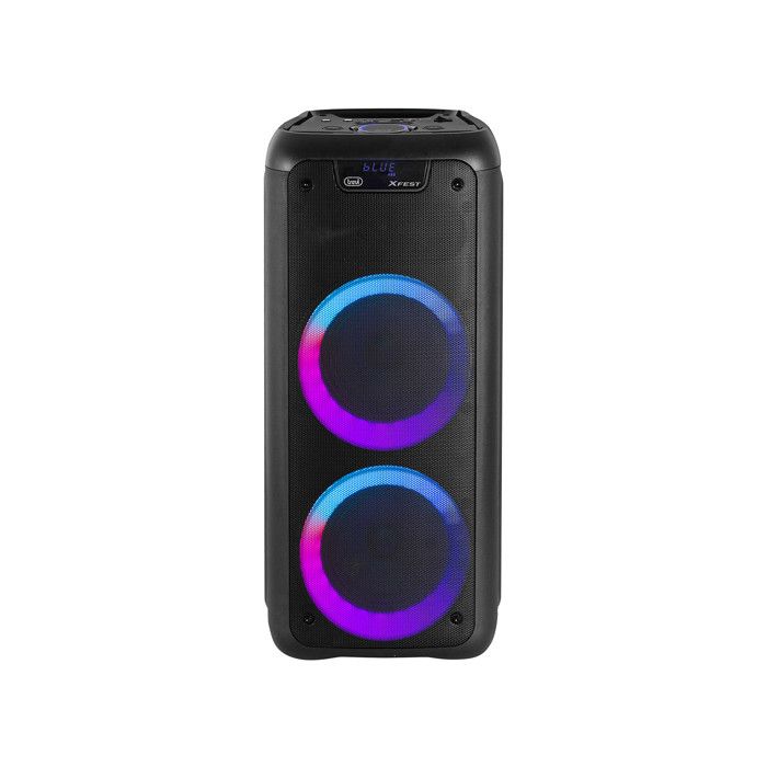 Přenosný Zesílený Reproduktor - TREVI - XFest XF 600 KO - 80 W - USB/Micro SD/AUX-in/Bluetooth - Karaoke Party