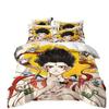 HD Print Animation Ne Zha Quilt cover,Ne Zha 2 Bedding Set Single Twin Full Queen King Size Bed Set Adult Kid Bedroom Duvetcover
