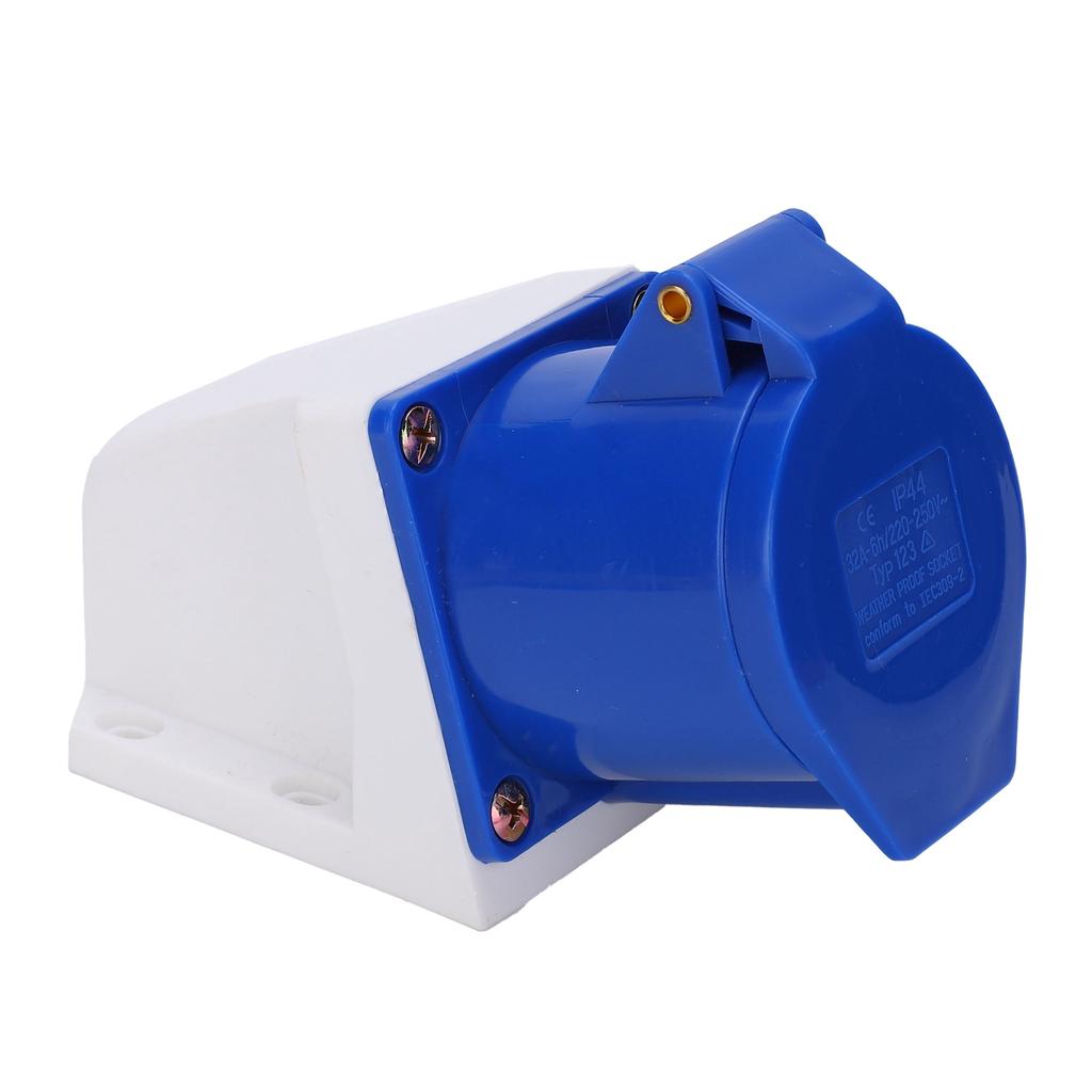 Industrial Power Socket 3Pin 1Phase ExplosionProof Open Installation 32A 220250V