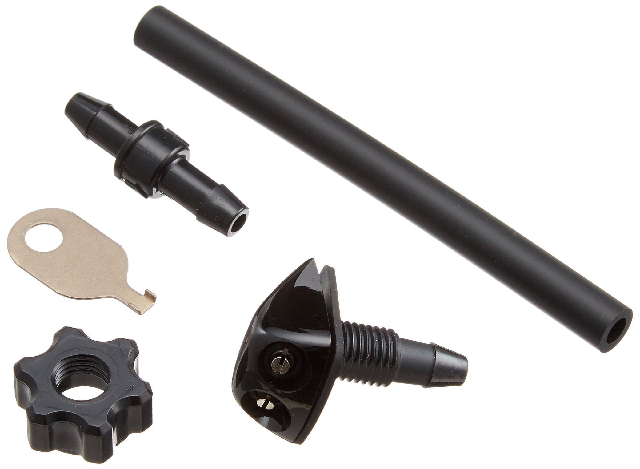 

MITSUBA Широкий одинарный омыватель с распылителем для улучшенной очистки Омыватель, Форсунка, Веерная эффективность, KWN-04