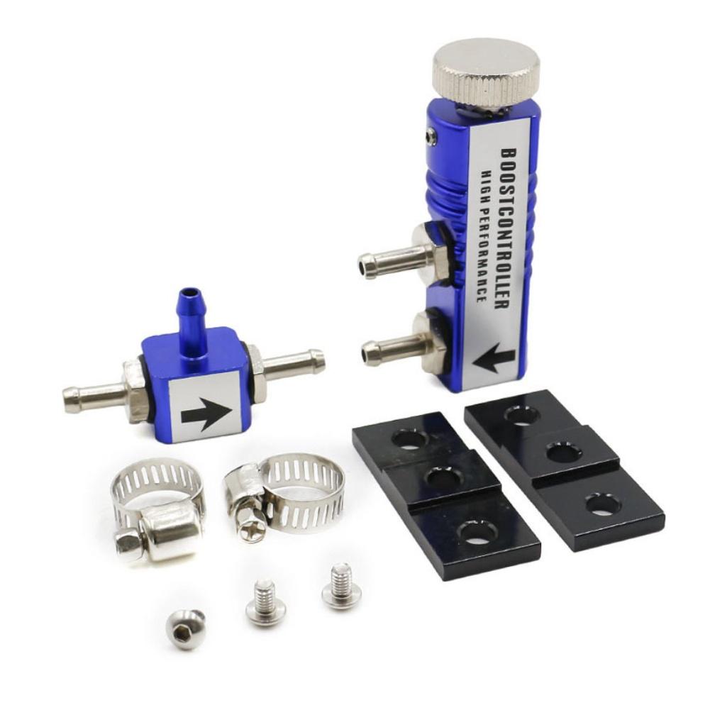 Adjustable Turbo Boost Controller Manual Kit 1 to 30 PSI with In Cabin Boost Control CNC Aluminum for Cars and Trucks
