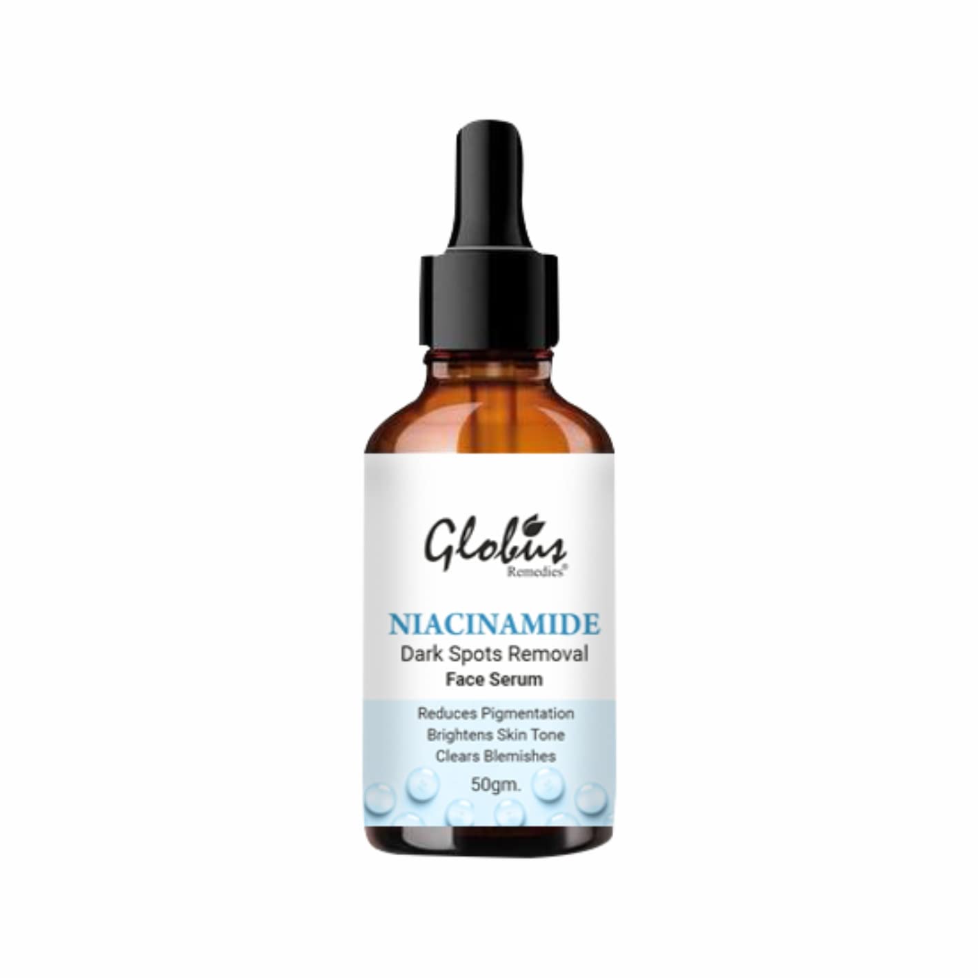 Globus Remedies Niacinamide Anti-Pigmentation Face Serum, Clarifying Serum for Dark Spots & Pigmentation, 50ml