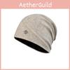 Color Fashionable Solid Pile Up Hat With Letter Decoration For Daily Outdoor