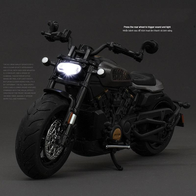 1/12 сплав Harley Davidson Sportster S гоночный мотоцикл модель литой уличной спортивной модели мотоцикла детская игрушка подарок