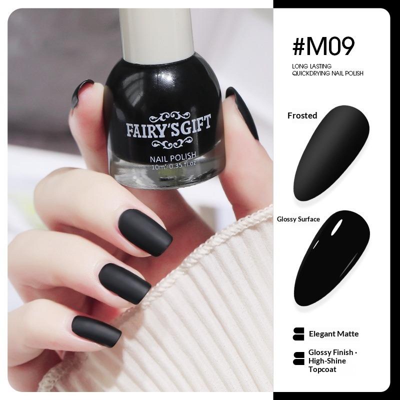 Colorful Nail Polish Matte, Long-lasting, Non-peelable, Quick-drying, Matte Nail Polish