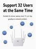 4G LTE Wireless Wi-Fi Home/Office Router with SIM Card and 3 Network Ports