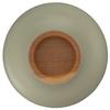 Yamanaka Lacquerware Shirasagi Woodwork Soup Bowl, Shirasagi Bowl, Medium, Approx. 11cm, sibo, Sakura, Natural x Green, Made in Japan