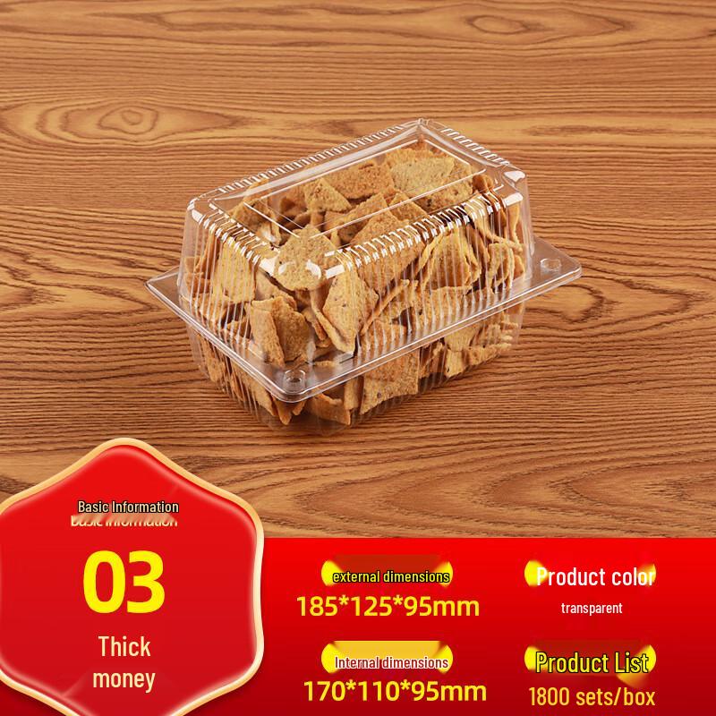 Disposable Plastic Pastry & Dessert Boxes